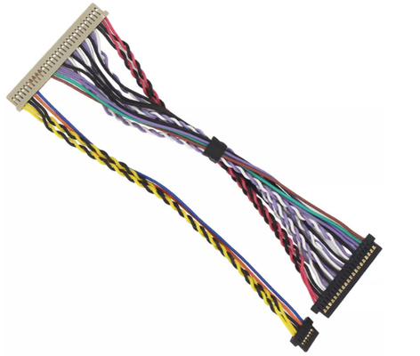 40 проводка электрическая, монтажная схема провода Pin LVDS трейлера автомобиля 50mm