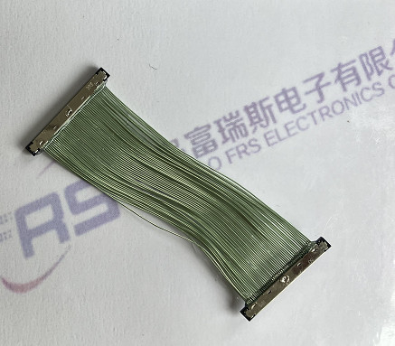 Awg42 50 собрание проводки коаксиала 0.4mm кабеля Pin LVDS микро-