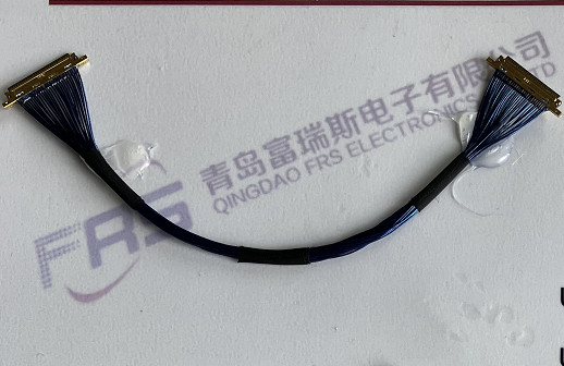 40awg микро- сборки кабеля соединителя 250mm Pin LVDS коаксиала 30