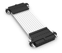 Тип PVC плоского кабеля ленты 0.5mm гибкий защищал Ffc