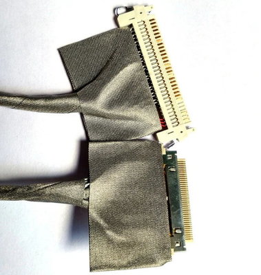 собрание коаксиального кабеля одиночного экрана ЧАСОВ проводки провода 300mm LVDS гибкое