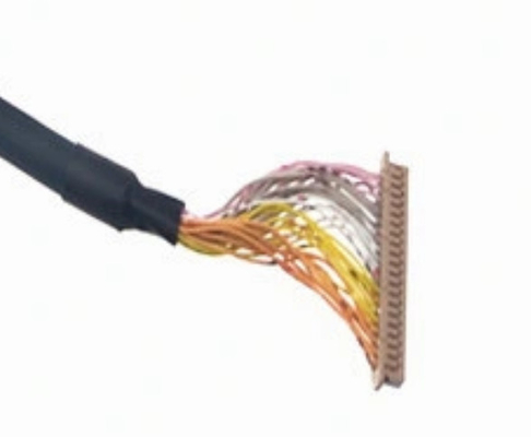 кабель экрана трейлера автомобиля 30awg проводки 50mm провода 40p LVDS одиночный двойной