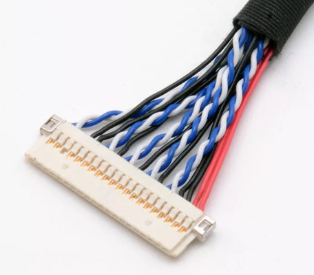 Провод телевидения LVDS обуздывает черное, 220mm провод радио обуздывает Fot ТВ высокого определения