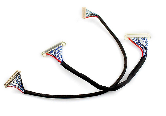 собрание кабеля 0.4mm LCD Pin LVDS 450mm плоское 20 для панели Displaysemblies