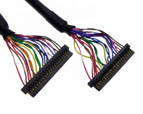 собрание кабеля 0.4mm LCD Pin LVDS 450mm плоское 20 для панели Displaysemblies