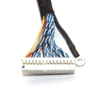 Провод ноутбука LVDS обуздывает кабельный соединитель JAE 0.5mm прочный