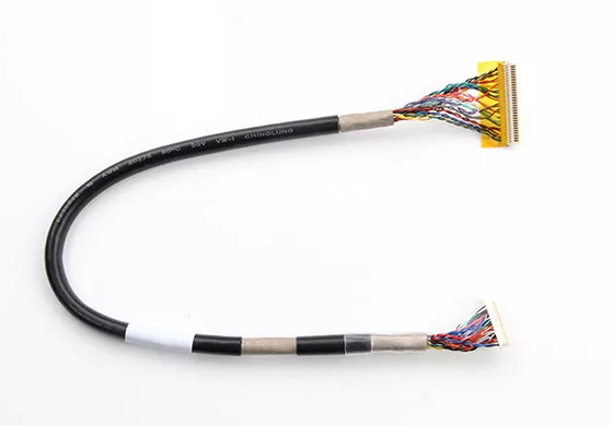 Провод собраний коаксиального кабеля PVC RF JST соответствующий для медицинского