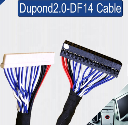 Коаксиальный кабель 0.5mm DF 14 микро- 38 к 46AWG небольшие 370mm