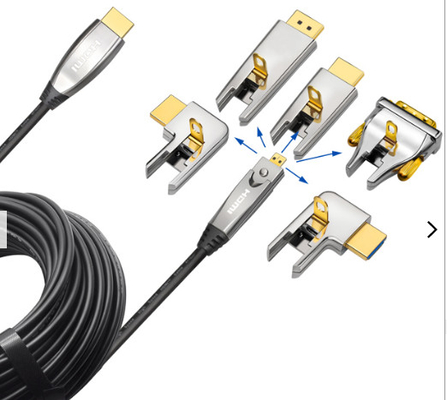 сборка кабеля 20 48gps HDMI до оптическому волокну 100ft 8k Hdmi
